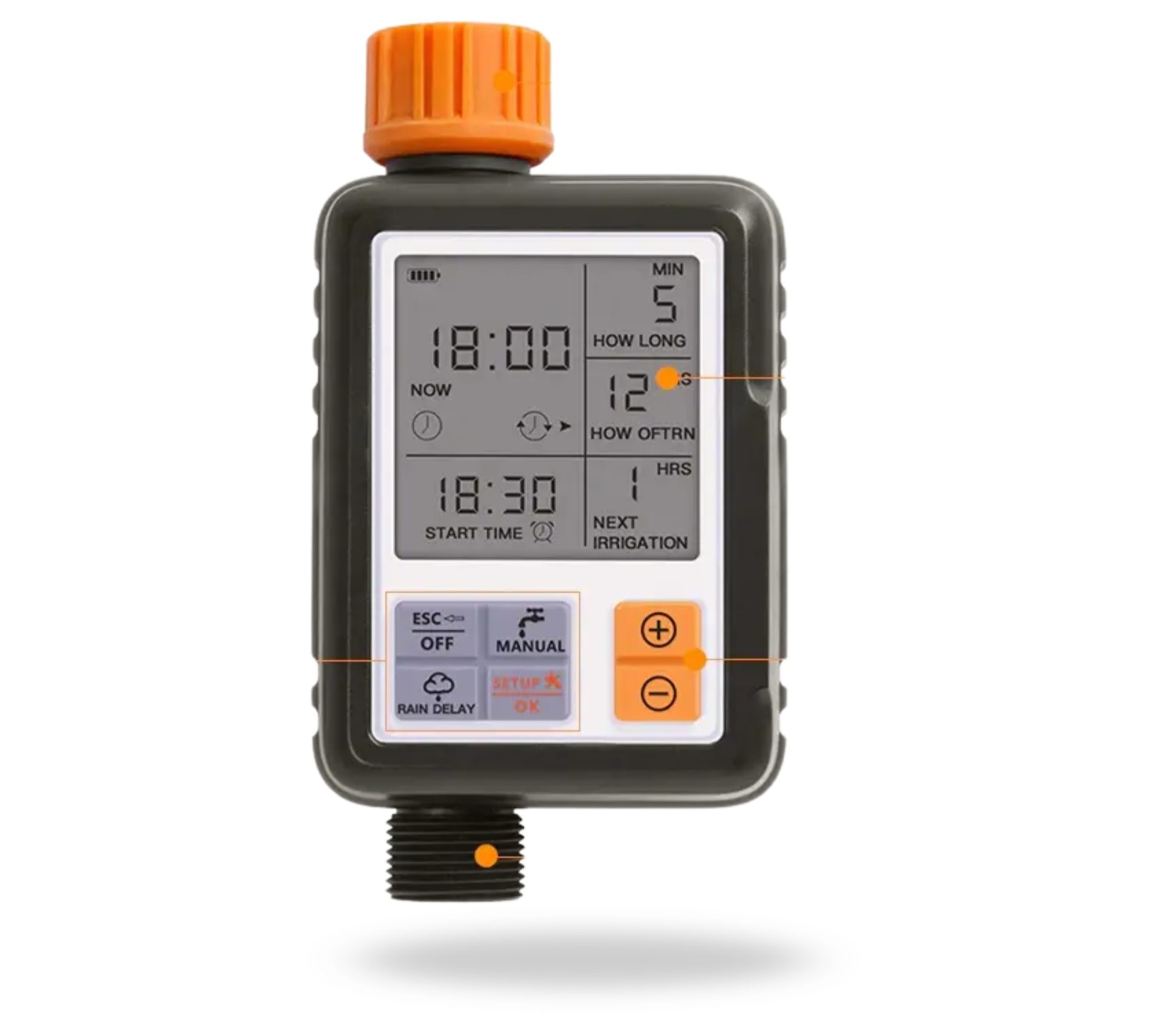 Timer for Irrigation ( No Rain Sensor)