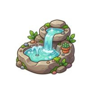 Waterfall & Fountain