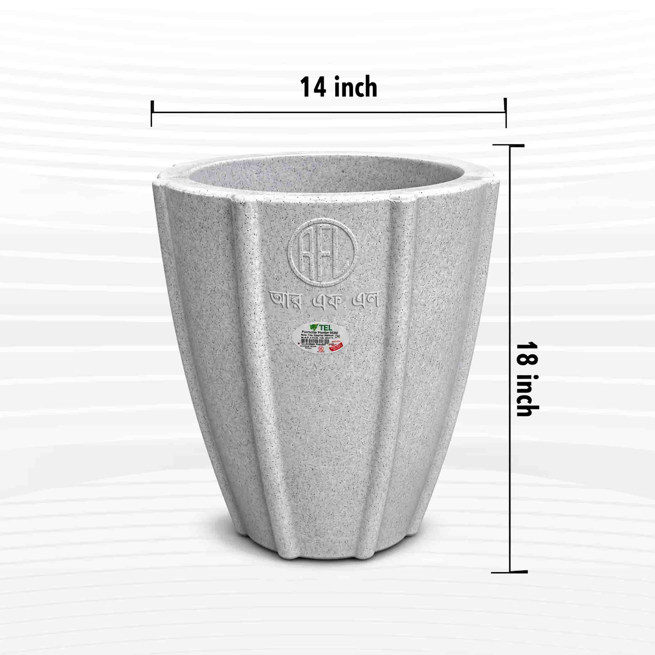 14 Inch RFL ROTO Plant Care Planter (Design White)