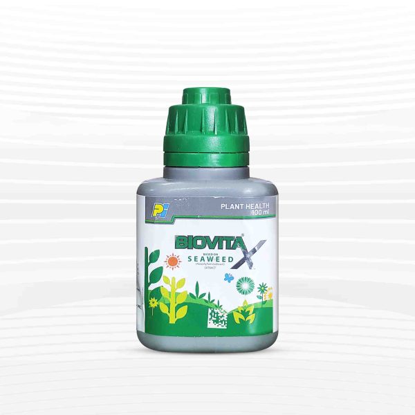 বায়োভিটা এক্স | ( Biovita X - 100 ml) | সামুদ্রিক শৈবালের নির্যাস সমৃদ্ধ ১০০% জৈব প্ল্যান্ট গ্রোথ প্রোমোটর!