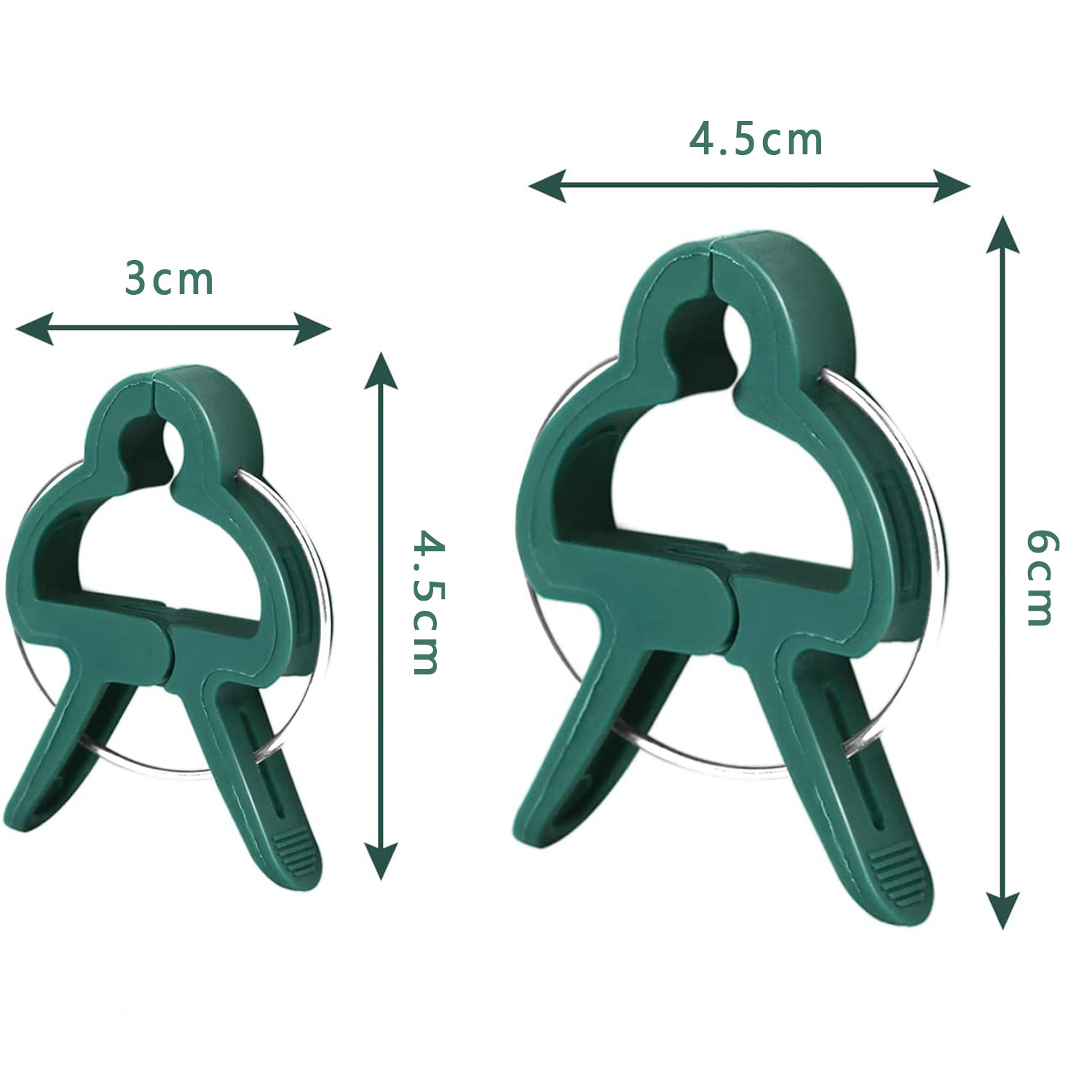 মজবুত প্ল্যান্ট সাপোর্ট ক্লিপস ( ২০ পিস) | (Plant Support Clips)