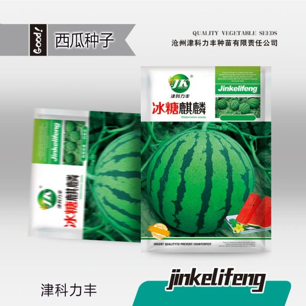 Rock Sugar Kirin Watermelon Seeds (হাইব্রিড রক সুগার কিরিন তরমুজ বীজ - ৩ গ্রাম প্যাকেট)
